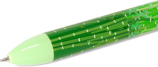 - Stylo Bicolore, Thème Panda, Encre Noire Et Vert, Click&Clack, Idéal Pour L'École, Le Bureau Et La Maison, Bicolore, Pointe De 1 Mm De Diamètre