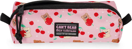- Astuccio My Pencil Case, Chiusura a Zip, in Plastica Riciclata, Resistente, Capiente, Pratico, Astuccio per Scuola, per Ufficio, 22 X 6 Cm