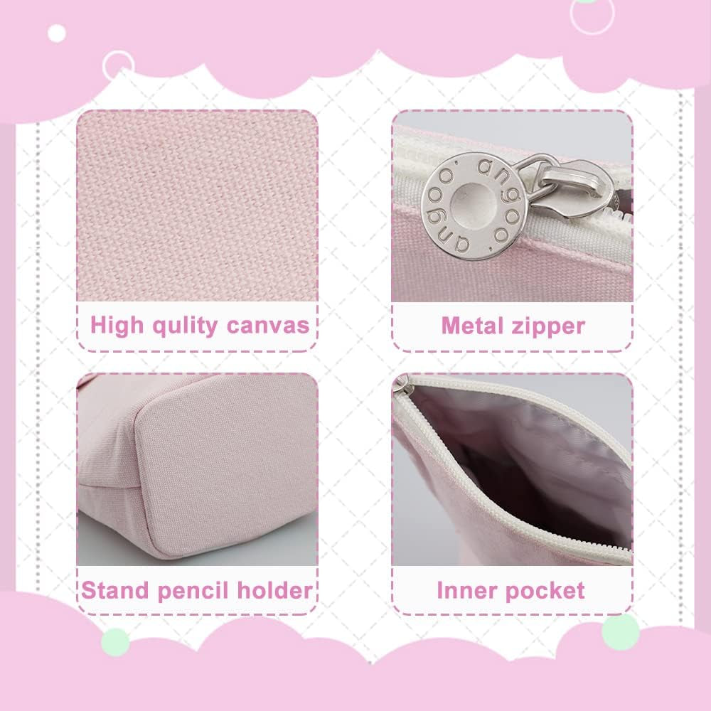Chat Trousse Kawaii 1Trousse À Crayons Télescopique Avec 12Cutechat | 12 Cute Chat 0,5 Mm Stylos À Encre Gel Und 240 Chat Autocollant Pour Garçons Filles Etudiants Et Fournitures De Bureau