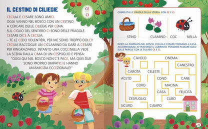 Dalle Sillabe Alle Parole, Dalle Parole Ai Racconti in Stampatello Maiuscolo. Leggo E Scrivo Io. Ediz. a Colori