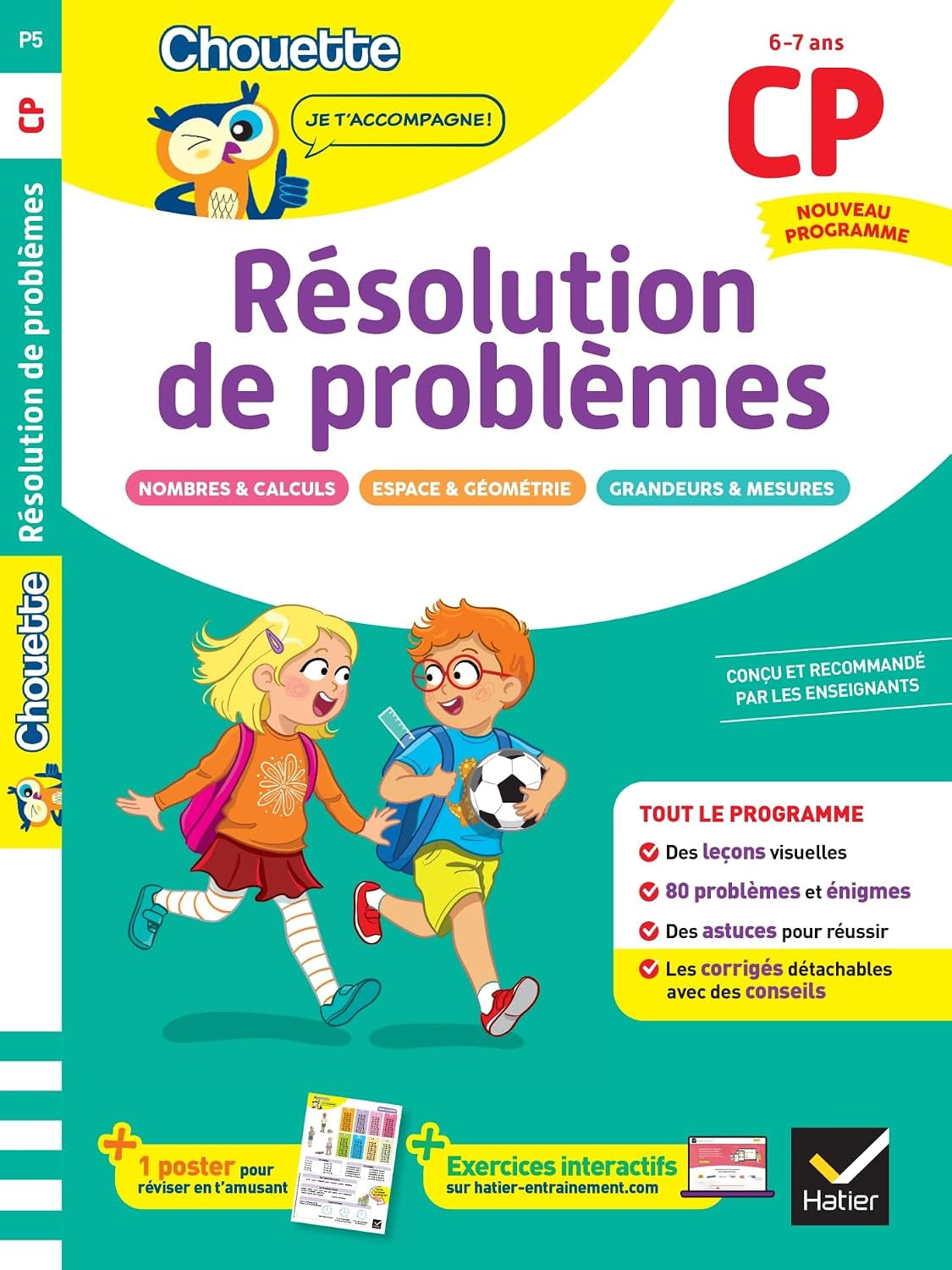 Résolution De Problèmes CP - Cahier De Soutien Nouveau Programme: Leçons Et Exercices Corrigés