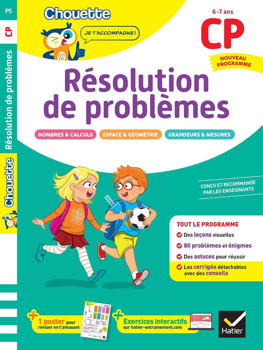 Résolution De Problèmes CP - Cahier De Soutien Nouveau Programme: Leçons Et Exercices Corrigés
