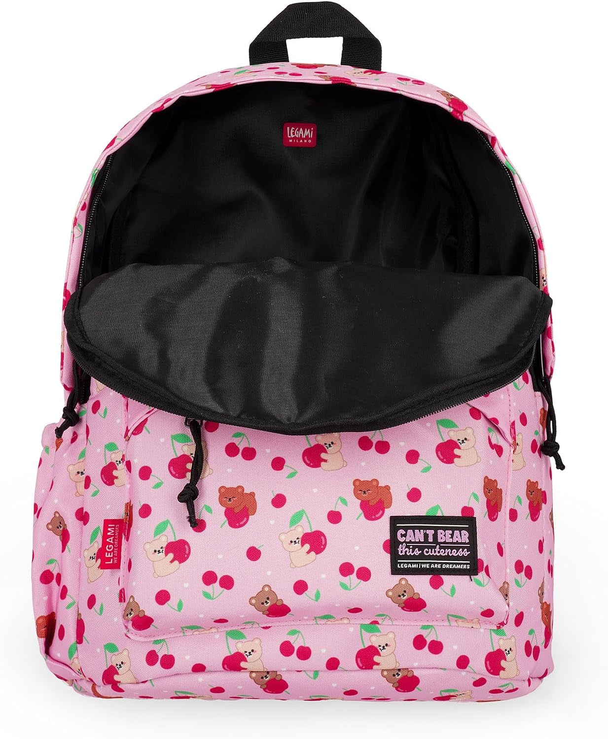 - Zaino per Scuola My Backpack, Cartella Scuola, Anche per Viaggio | Foderata, Regolabile, Chiusura a Zip, Scomparto Interno per Laptop E Tablet, Tasca Laterale, 30 X 40 X 18 Cm