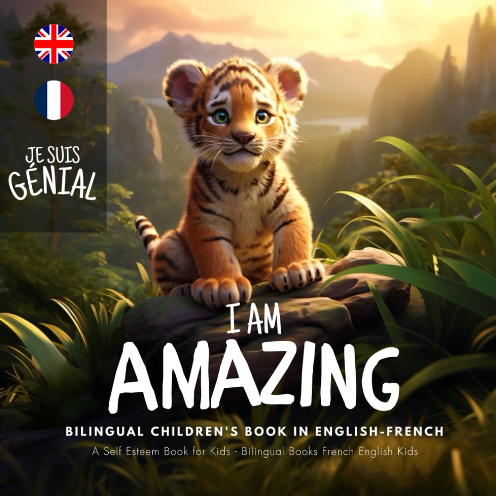 I Am Amazing, Je Suis Génial | Bilingual Children'S Book in English-French: a Self Esteem Book for Kids | Livre Bilingue Anglais-Français Enfant