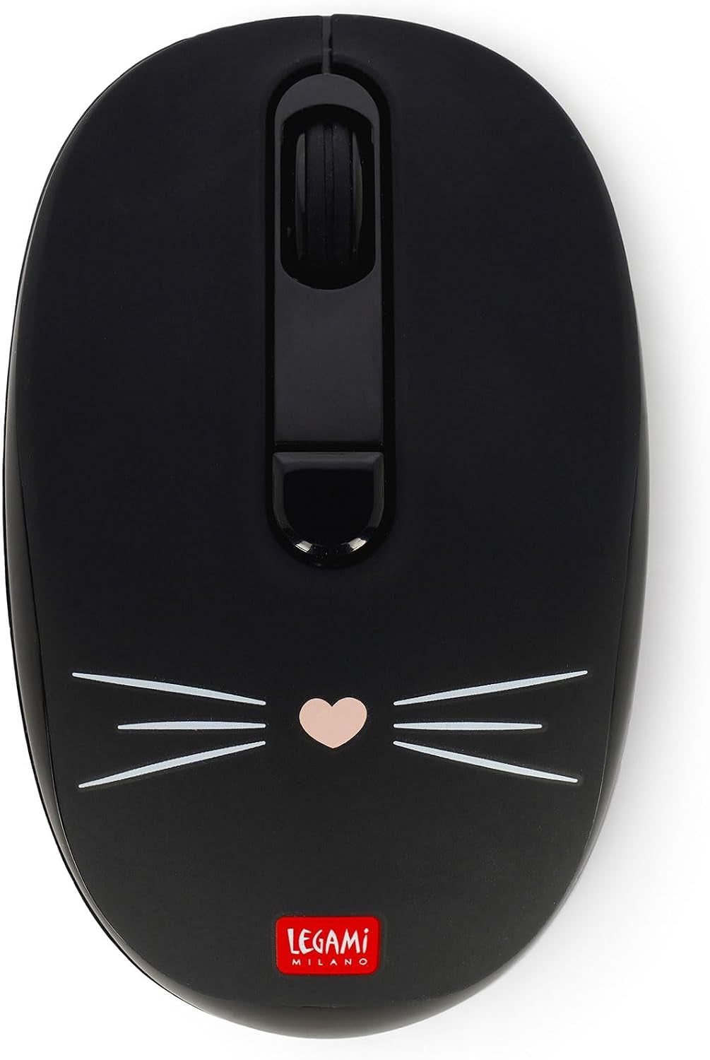 - Souris Sans Fil Avec Récepteur USB Ultra Compact, Kitty, 3 Options De Vitesse, Matériau ABS, Connexion Sans Fil Jusqu'À 10 M