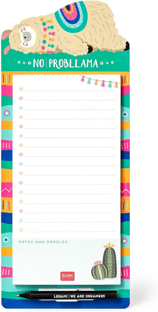 - Bloc-Notes Magnétique, Don'T Forget, 11 X 26 Cm, Papier Certifié FSC®, Papier De 80 G/M², Support En Carton Rigide, Base Magnétique, Thème Flamme, 60 Feuilles Détachables