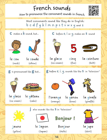 Easy French for Children 2: Activity Book for Beginners with Online Videos - Ages 6+