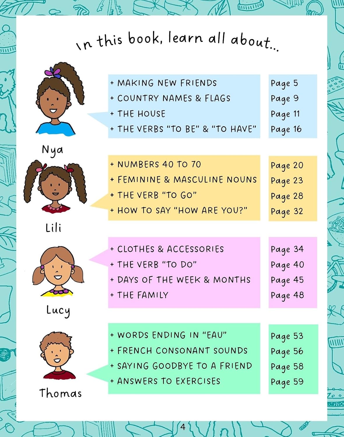 Easy French for Children 2: Activity Book for Beginners with Online Videos - Ages 6+