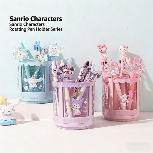 Cute Cartoon Style Desktop Storage Pen Holder 3 Layer Drawer Organizer Box Kawaii Mini Desk Organizer with Drawers Perfect