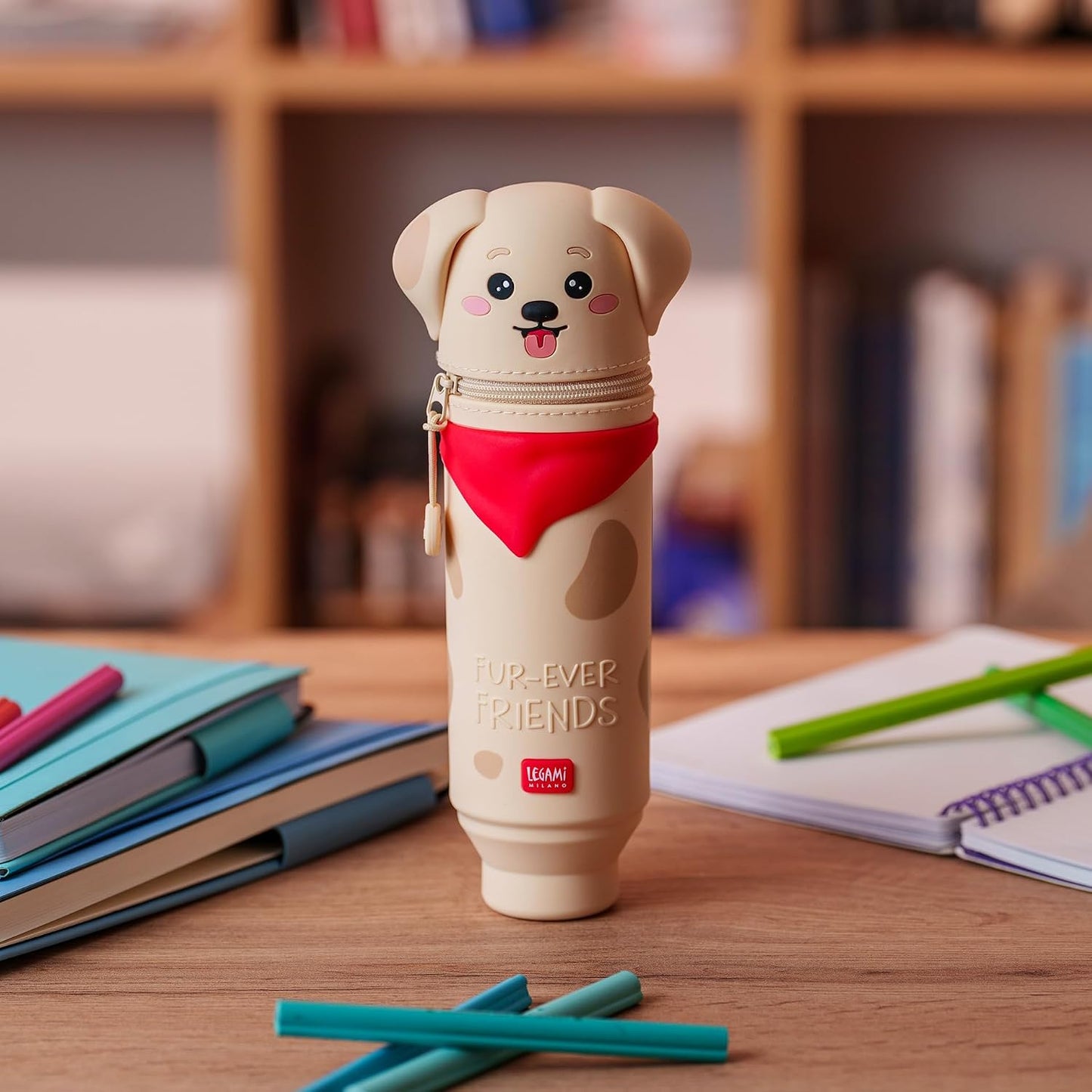 - Kawaii Étui École 2 En 1 En Silicone Souple, Golden, Porte-Stylos De Table, Fermeture À Glissière, Stylos Crayons Feutres | Porte-Stylos De Table, Fermeture À Glissière, Stylos Crayons Feutres