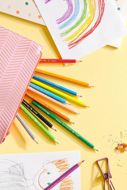 FABER-CASTELL - Coffret De Crayons De Couleur Castle, 60 Crayons