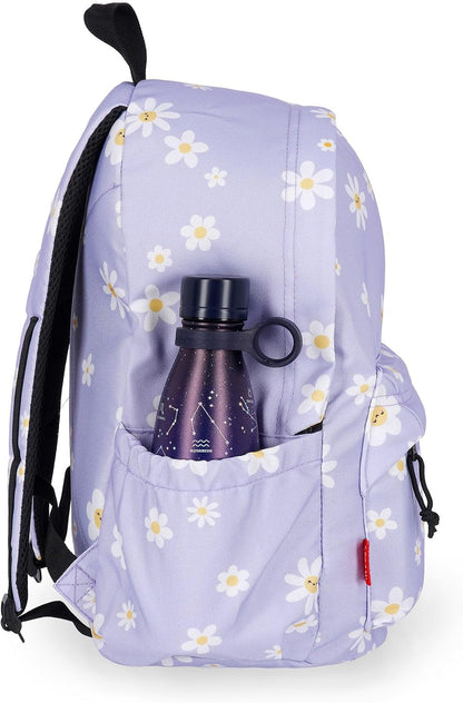 - Sac À Dos Pour École My Backpack, Pochette École Rembourrée | Réglable, Fermeture Zip, Compartiment Intérieur Pour Portable Et Tablette, Poche Latérale, Utilisable En Voyage, 30X 40X18Cm