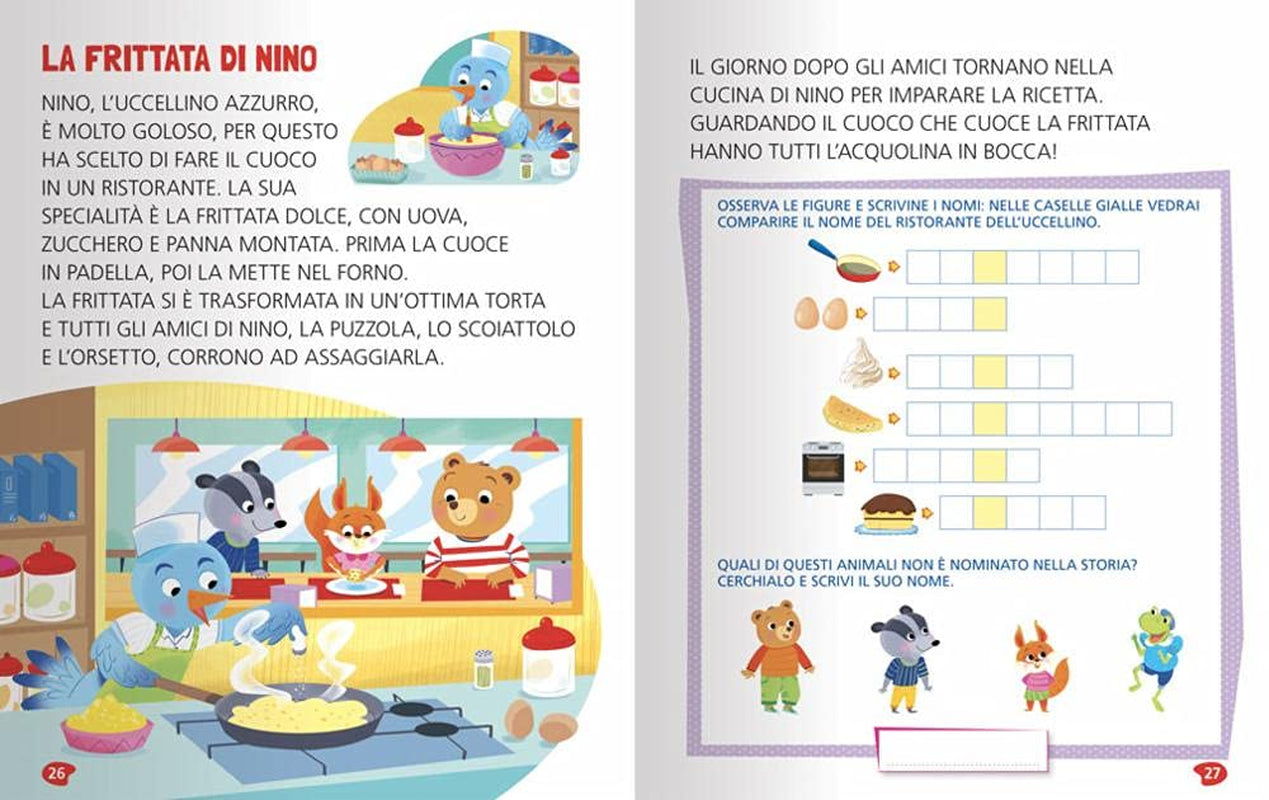Piccole Storie per Piccoli Lettori in Stampatello Maiuscolo. Leggo E Scrivo Io. Ediz. a Colori