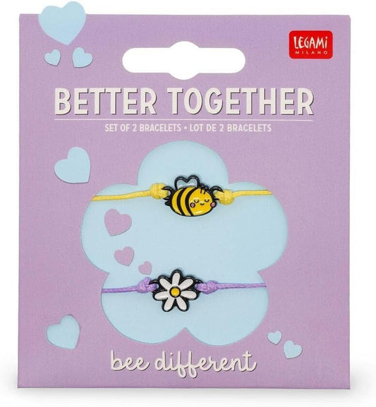 - Set Di 2 Braccialetti - Bee - Set of 2 Bracelets