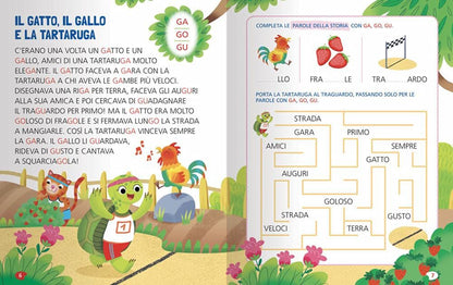 Prime Storie per Imparare a Leggere E a Scrivere. in Stampatello Maiuscolo. Leggo E Scrivo Io. Ediz. a Colori