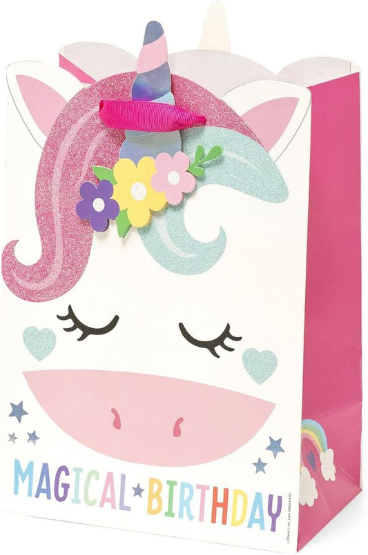 Unicorn Gift Bag - Medium Size | Magical Birthday Gift Bag for Kids