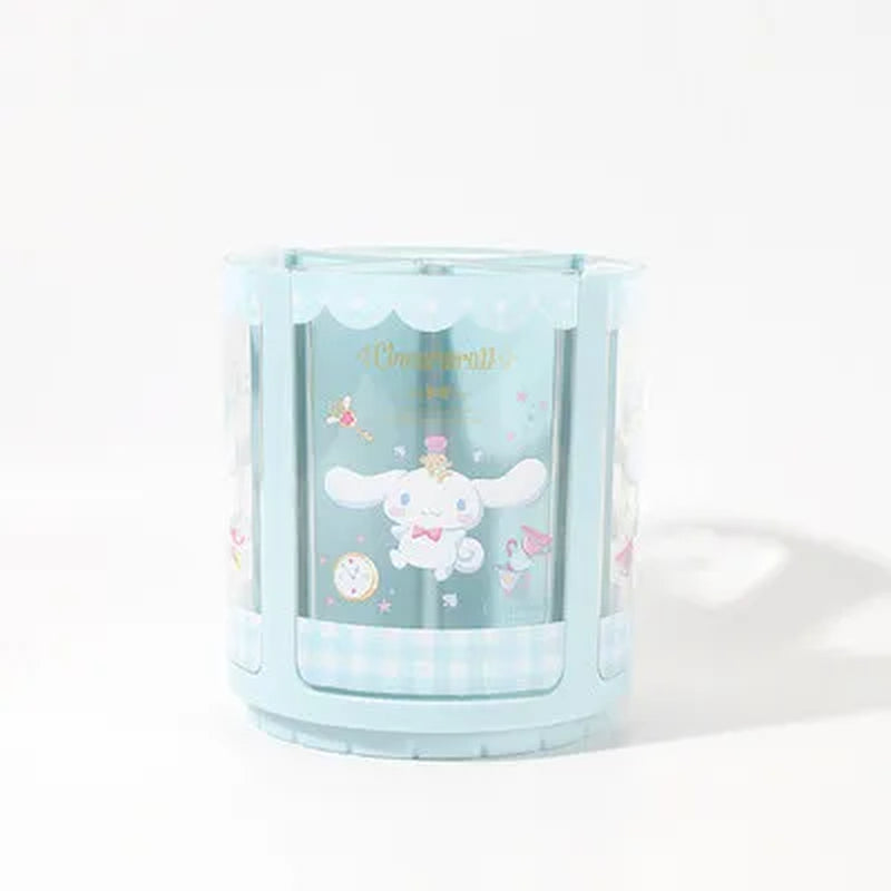 Cute Cartoon Style Desktop Storage Pen Holder 3 Layer Drawer Organizer Box Kawaii Mini Desk Organizer with Drawers Perfect