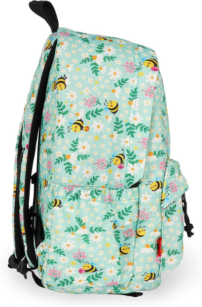 - Zaino per Scuola My Backpack, Cartella Scuola, Anche per Viaggio | Foderata, Regolabile, Chiusura a Zip, Scomparto Interno per Laptop E Tablet, Tasca Laterale, 30 X 40 X 18 Cm