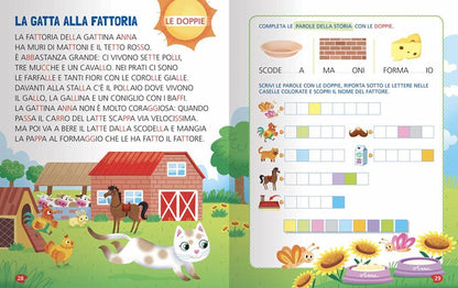 Prime Storie per Imparare a Leggere E a Scrivere. in Stampatello Maiuscolo. Leggo E Scrivo Io. Ediz. a Colori
