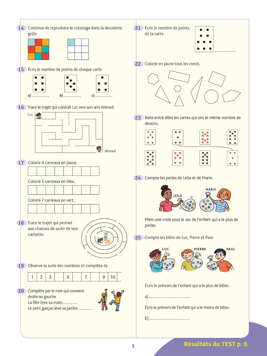 Maths CP - Cahier De Soutien Nouveau Programme: Leçons Et Exercices Corrigés