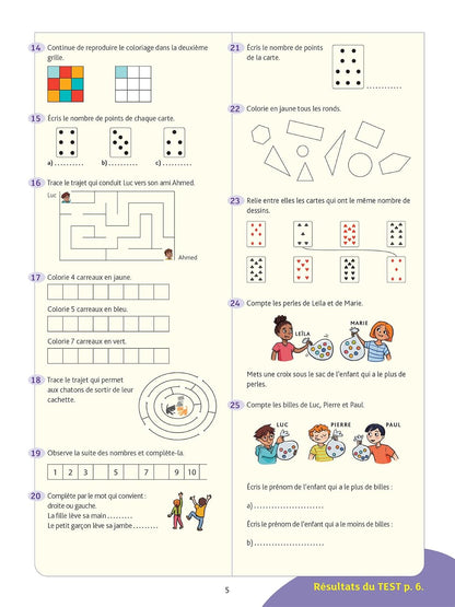 Maths CP - Cahier De Soutien Nouveau Programme: Leçons Et Exercices Corrigés