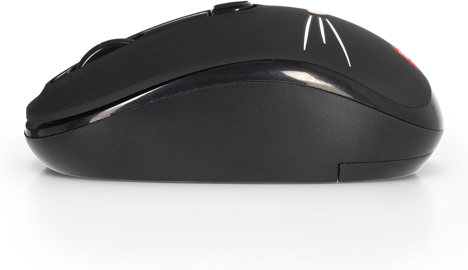 - Souris Sans Fil Avec Récepteur USB Ultra Compact, Kitty, 3 Options De Vitesse, Matériau ABS, Connexion Sans Fil Jusqu'À 10 M
