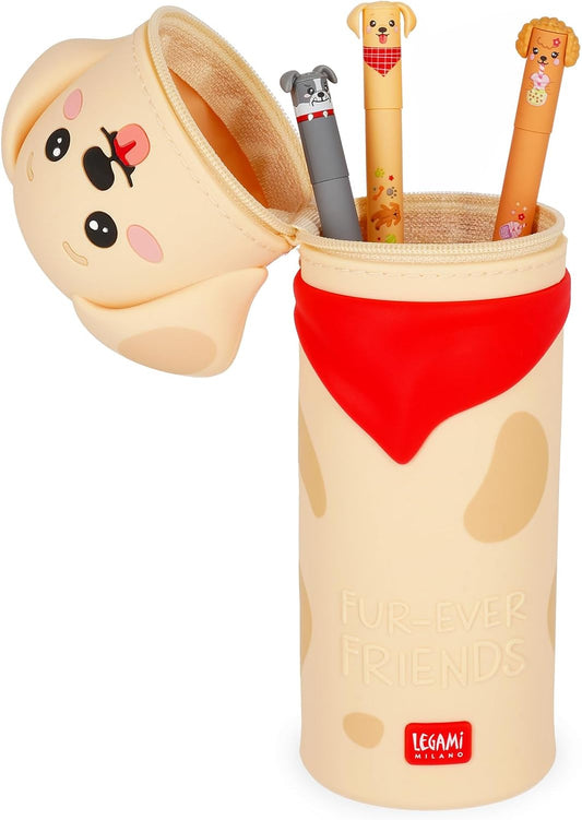 - Kawaii Étui École 2 En 1 En Silicone Souple, Golden, Porte-Stylos De Table, Fermeture À Glissière, Stylos Crayons Feutres | Porte-Stylos De Table, Fermeture À Glissière, Stylos Crayons Feutres