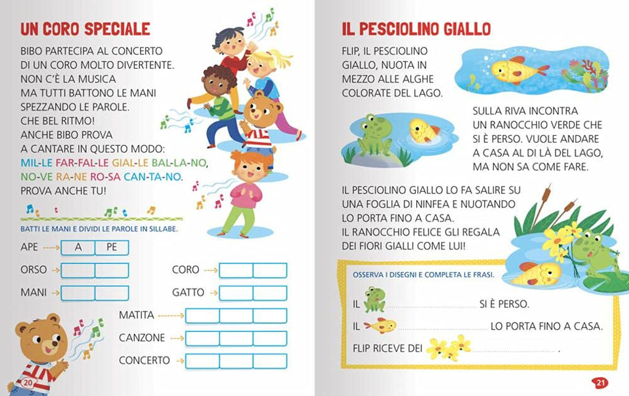 Piccole Storie per Piccoli Lettori in Stampatello Maiuscolo. Leggo E Scrivo Io. Ediz. a Colori