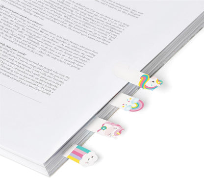 - Marque-Page Keep in Mind, 80 Autocollants (20 X 4), Inscriptibles Et Amovibles, Thème Licorne 7 X 5,5 Cm