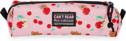- Astuccio My Pencil Case, Chiusura a Zip, in Plastica Riciclata, Resistente, Capiente, Pratico, Astuccio per Scuola, per Ufficio, 22 X 6 Cm